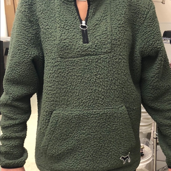 comfy sherpa pullover